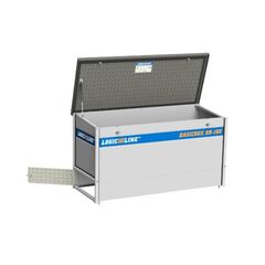  BasicBox BB-160 Verbundanlegeleiter 10 Sprossen, Holz-Aluminium-Anlegeleiter, Länge 2.95 m 12382956